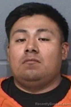 Mugshot of Fredi Esiquio Basurto booked in Geary County, Kansas on August 23, 2026