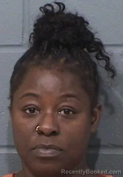 Mugshot of Cordesia Zsaquell Harper booked in Geary County, Kansas on August 23, 2026