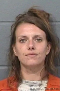 Mugshot of Julia Elizabeth Burlingame booked in Geary County, Kansas on August 26, 2026