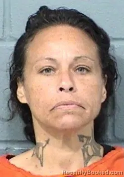 Mugshot of Anna Catherine Fuentes booked in Geary County, Kansas on August 27, 2026