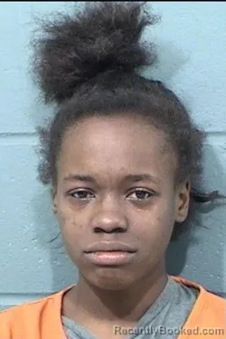 Mugshot of Kaiona Michelle Patterson booked in Geary County, Kansas on August 30, 2026