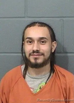 Mugshot of Anthony Rey Bonilla booked in Geary County, Kansas on August 31, 2026