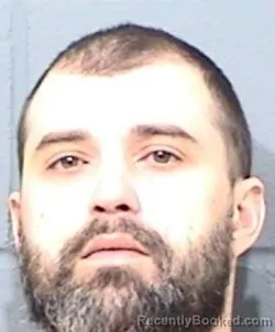 Mugshot of Austin Cody Edge booked in Geary County, Kansas on September 8, 2026