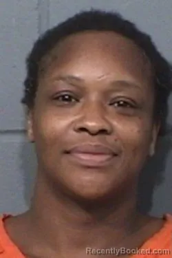 Mugshot of Kambria Shanice Holloway booked in Geary County, Kansas on September 8, 2026