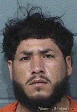 Mugshot of Carlos Braulio Castillo Hernandez booked in Geary County, Kansas on September 9, 2026