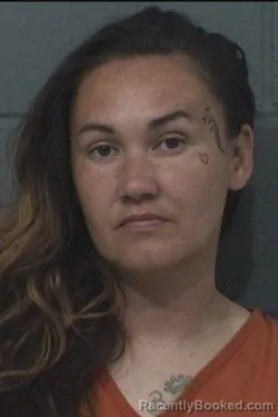 Mugshot of Danielle Maria Jones booked in Geary County, Kansas on September 9, 2026