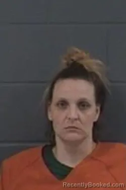 Mugshot of Angel Kaye Marie Morgan booked in Geary County, Kansas on September 9, 2026