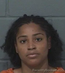 Mugshot of Lataija Ciyra Scott booked in Geary County, Kansas on September 9, 2026