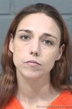 Mugshot of Elizabeth Ashley Bizarre booked in Geary County, Kansas on September 10, 2026