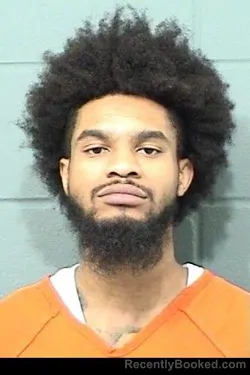 Mugshot of Jalon Gabriel Mills booked in Geary County, Kansas on October 3, 2026