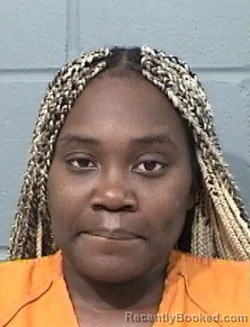 Mugshot of Itiyana Nicole Sherman booked in Geary County, Kansas on October 4, 2026