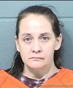 Mugshot of Stephanie Lynn Munk-Adair booked in Geary County, Kansas on October 6, 2026