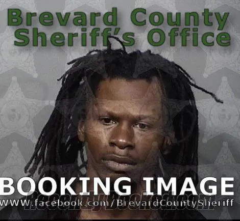 Booking photo from Brevard County, Florida
