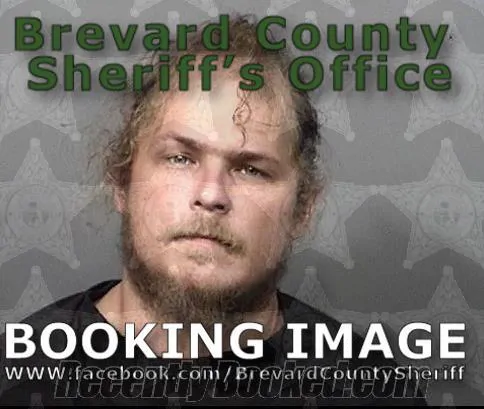 Booking photo from Brevard County, Florida