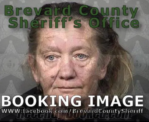 Booking photo from Brevard County, Florida