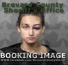 Booking photo from Brevard County, Florida