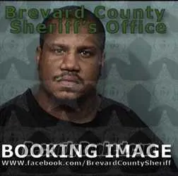 Booking photo from Brevard County, Florida