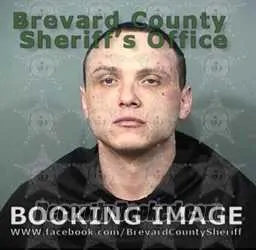 Booking photo from Brevard County, Florida