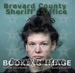 Booking photo from Brevard County, Florida