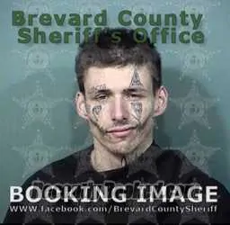Booking photo from Brevard County, Florida
