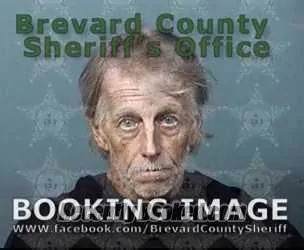 Booking photo from Brevard County, Florida