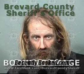 Booking photo from Brevard County, Florida