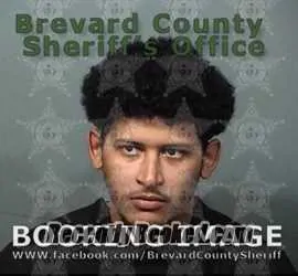 Booking photo from Brevard County, Florida