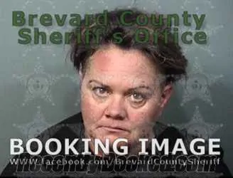 Booking photo from Brevard County, Florida