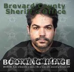 Booking photo from Brevard County, Florida