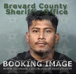 Booking photo from Brevard County, Florida