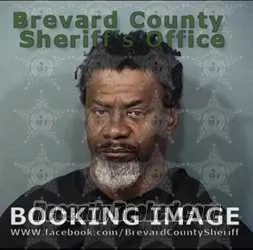 Booking photo from Brevard County, Florida