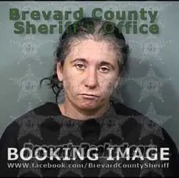 Booking photo from Brevard County, Florida