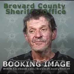 Booking photo from Brevard County, Florida