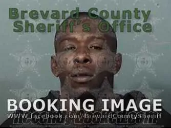 Booking photo from Brevard County, Florida
