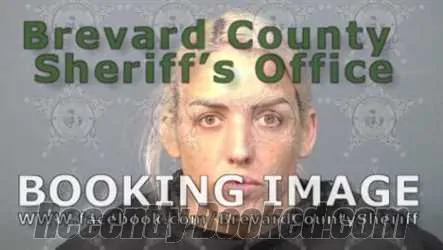 Booking photo from Brevard County, Florida
