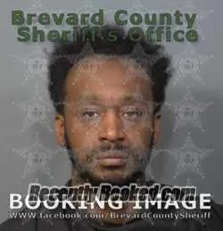 Booking photo from Brevard County, Florida