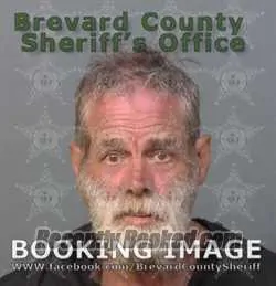 Booking photo from Brevard County, Florida