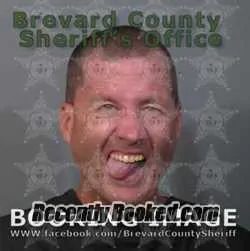 Booking photo from Brevard County, Florida