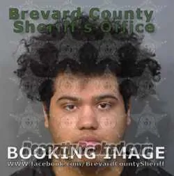 Booking photo from Brevard County, Florida