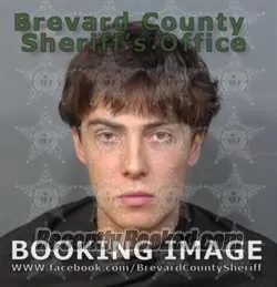 Booking photo from Brevard County, Florida