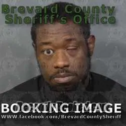 Booking photo from Brevard County, Florida
