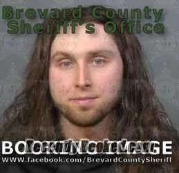 Booking photo from Brevard County, Florida
