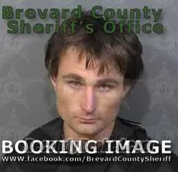 Booking photo from Brevard County, Florida