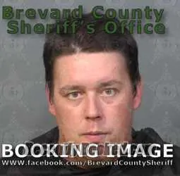 Booking photo from Brevard County, Florida