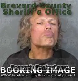 Booking photo from Brevard County, Florida