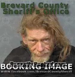 Booking photo from Brevard County, Florida