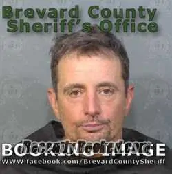 Booking photo from Brevard County, Florida