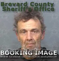 Booking photo from Brevard County, Florida