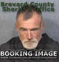 Booking photo from Brevard County, Florida
