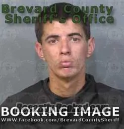 Booking photo from Brevard County, Florida